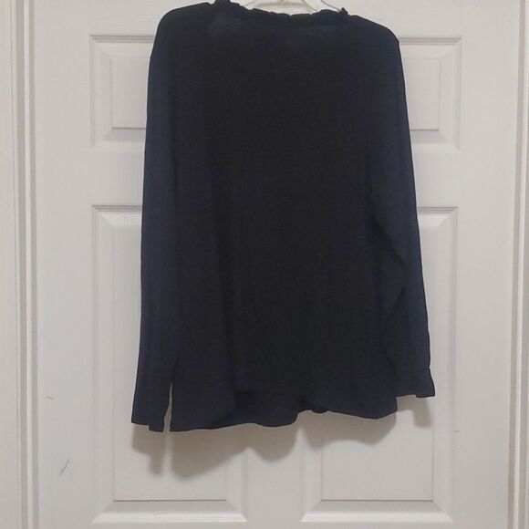 Nordstrom Rack woman black blouse - Picture 2 of 9